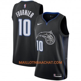 Maillot NBA Orlando Magic Evan Fournier 10 2018-19 Nike City Edition Noir Swingman - Homme